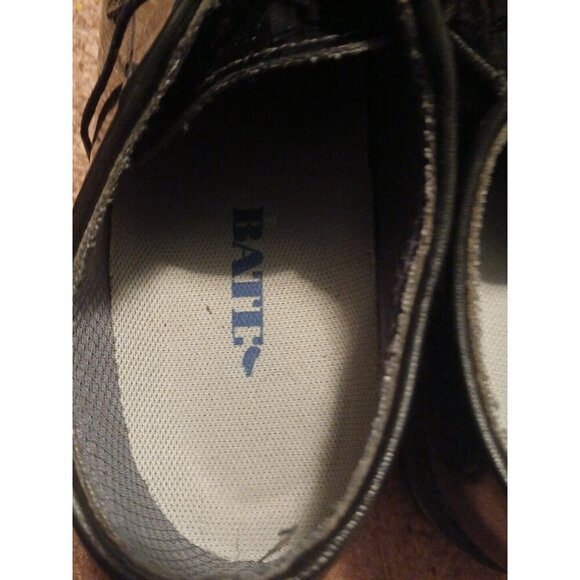 BATES UNIFORM FOOTWEAR/MENS OXFORDS / SIZE 9D BLACK - Picture 4 of 10